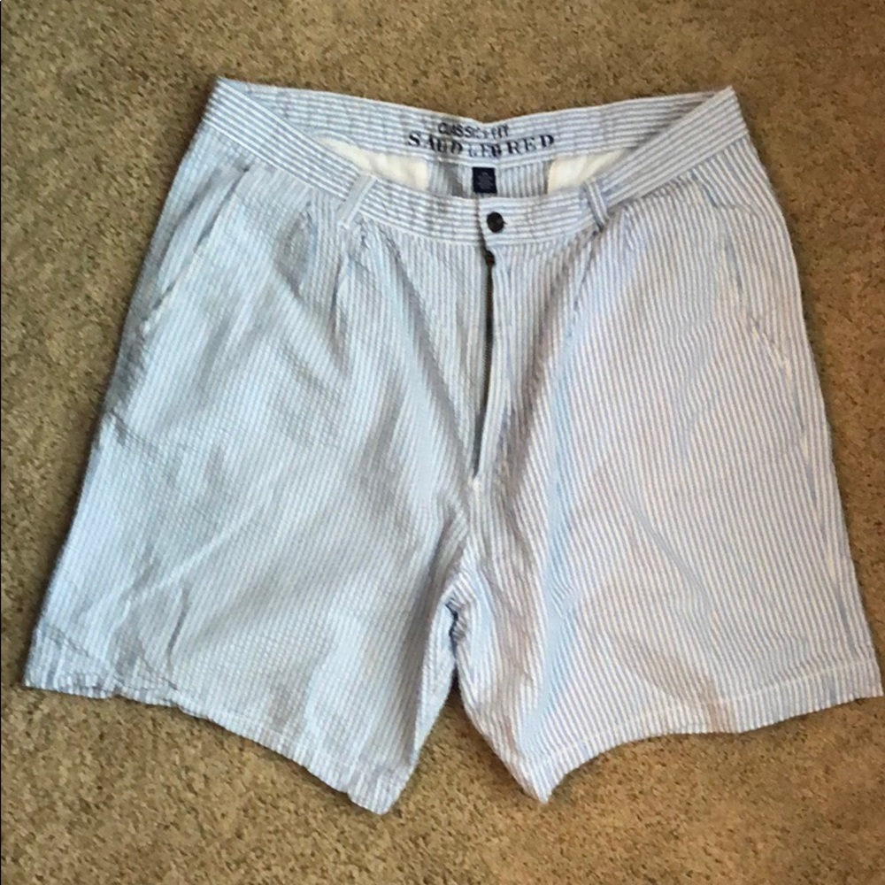 Men’s searsucker shorts